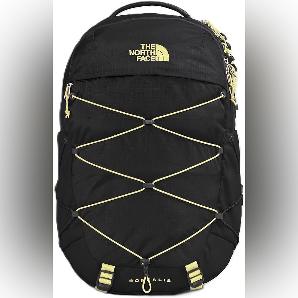 THE NORTH FACE women’s BOREALIS BACKPACK BLACK/SUN SPRITE 27 Liters